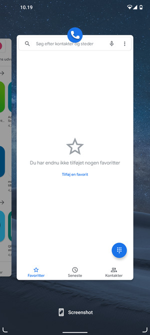 Swipe apps opad for at lukke dem
