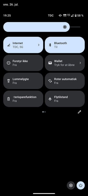 Slå Bluetooth fra