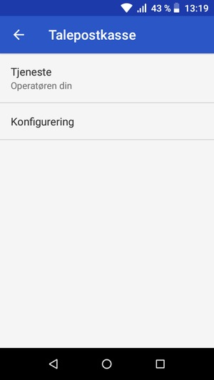 Velg Konfigurering