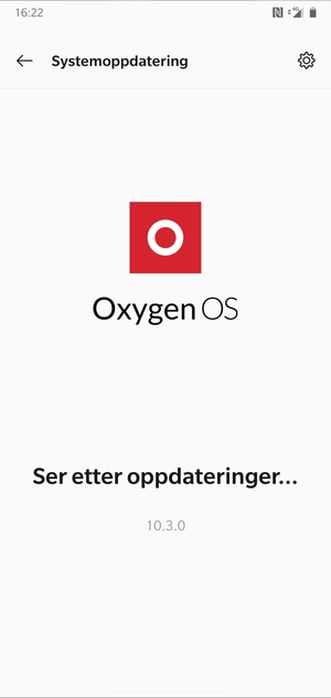 Vent til søket er ferdig