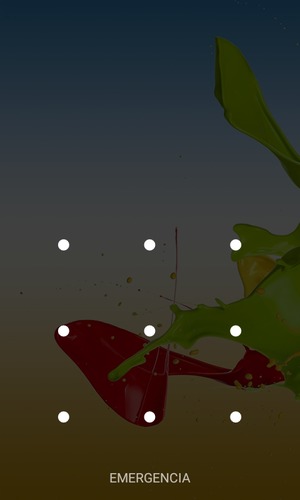 El teléfono ha sido asegurado con un bloqueo de pantalla