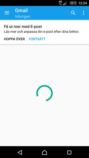Din Gmail/Hotmail är klar att användas