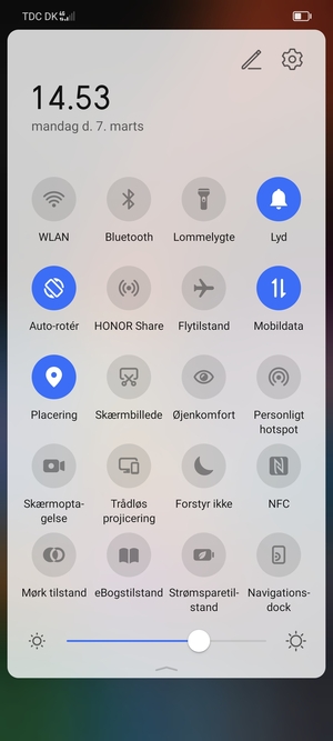 Slå Placering fra