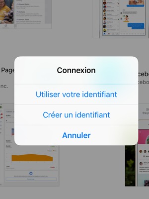 Sélectionnez Utiliser votre identifiant