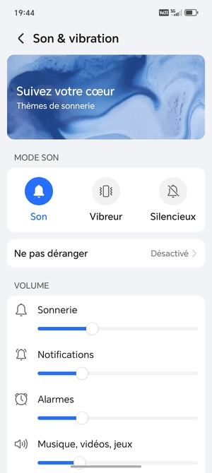 Sélectionnez votre option préférée