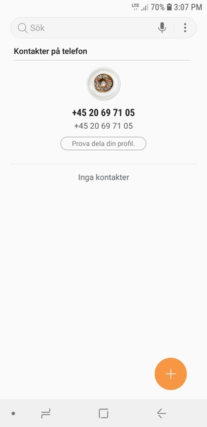 Tryck på Meny-knappen