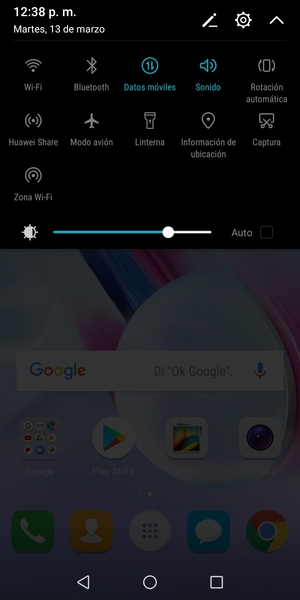 Marque la casilla de verificación Auto