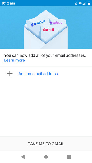 Select Add an email address