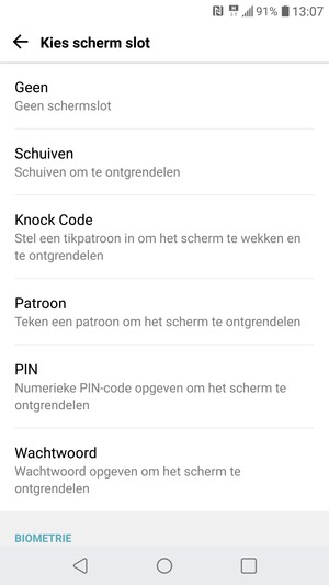 Selecteer Patroon