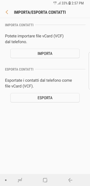 Seleziona IMPORTA