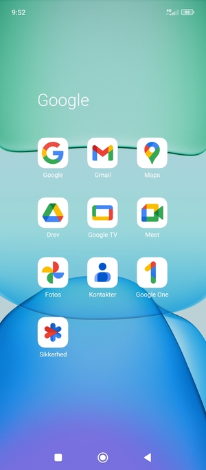 Vælg Gmail
