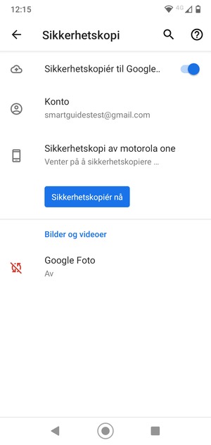 Velg Konto