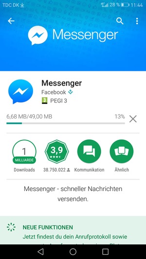 Warten Sie, bis der Installationsprozess  beendet ist