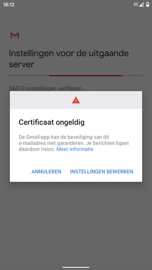 Selecteer INSTELLINGEN BEWERKEN