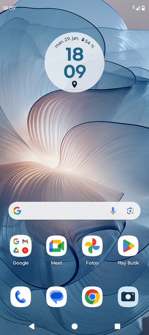 Vælg Google