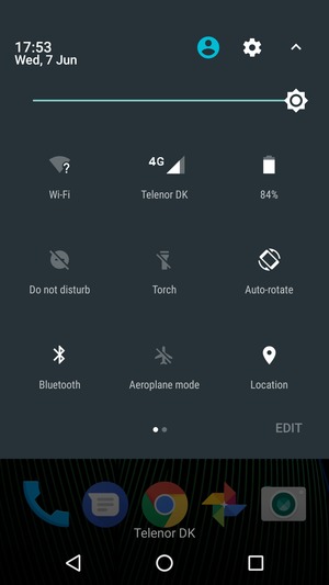 Select Bluetooth