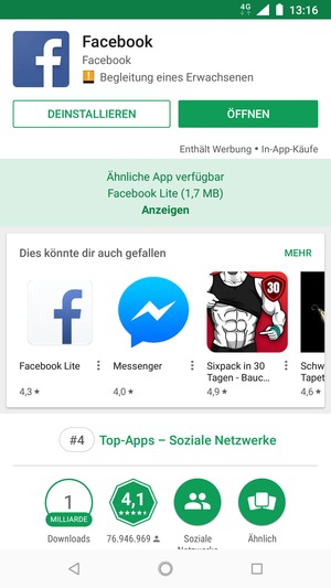 Wählen Sie ÖFFNEN