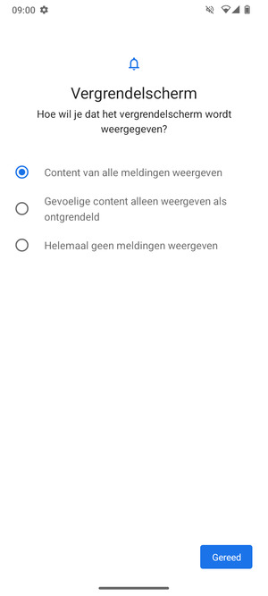 Selecteer uw voorkeursoptie en selecteer Gereed