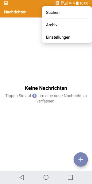 Wählen Sie Einstellungen