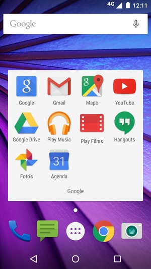 Selecteer Gmail