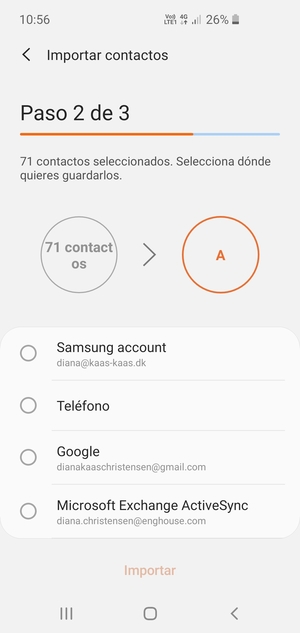 Seleccione  Google