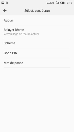 Sélectionnez Schéma
