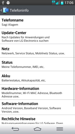 Wählen Sie Update-Center