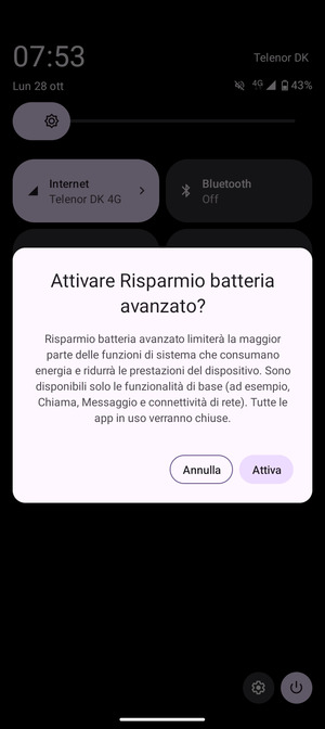 Seleziona Attiva