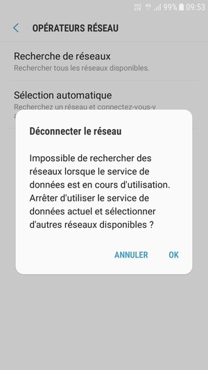 Sélectionnez OK