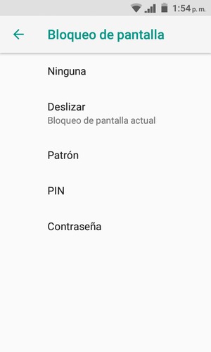Seleccione Patrón
