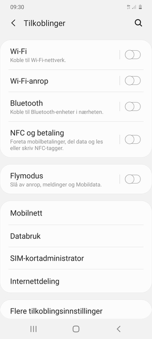 Velg Mobilnett