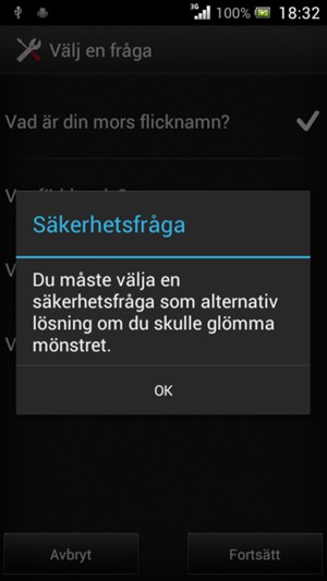 Välj OK