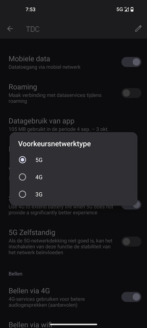 Selecteer uw voorkeursoptie