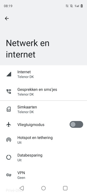 Selecteer Simkaarten