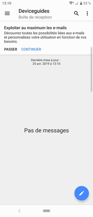 Votre compte est prêt à l'emploi