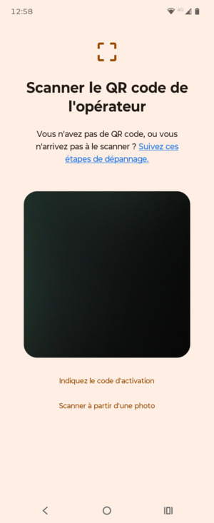 Scannez le code QR