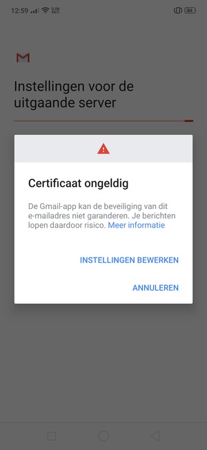 Selecteer INSTELLINGEN BEWERKEN