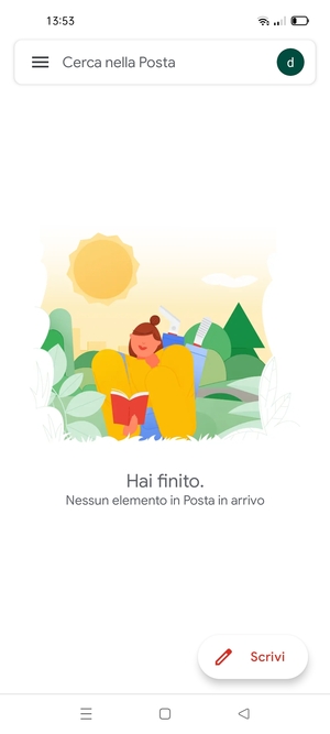 Il tuo account è pronto per l'uso