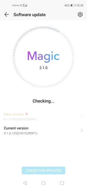 Wait for the search to finish