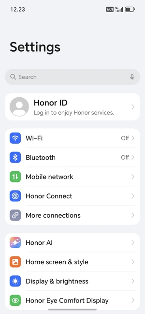 Select Mobile network