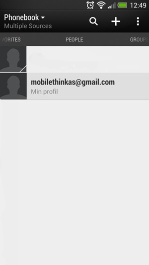 Select the Menu button