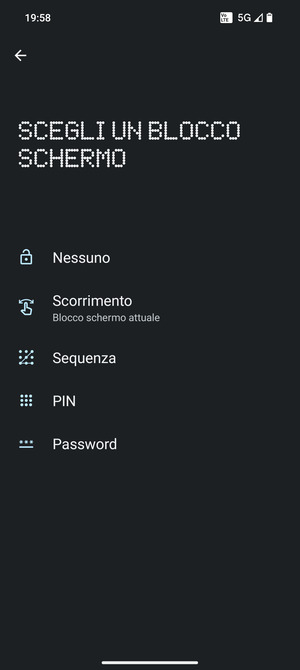 Seleziona Sequenza