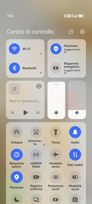 Disattiva Wi-Fi e Bluetooth