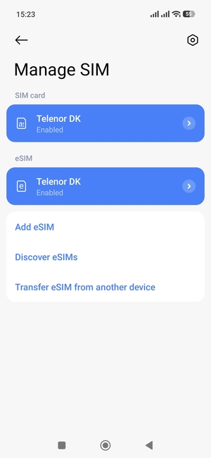 Your eSIM has now been activated