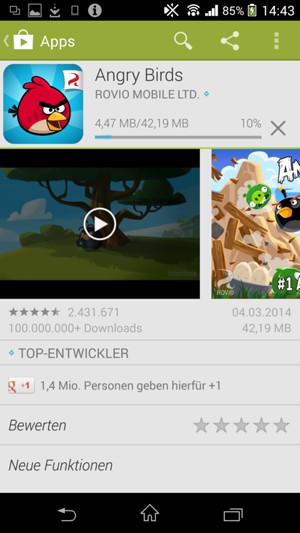 Warten Sie, bis der Installationsprozess  beendet ist