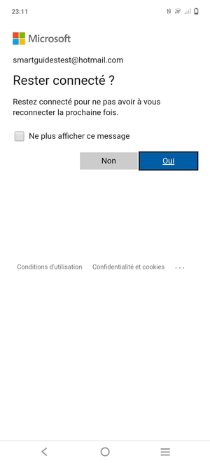 Sélectionnez votre option préférée