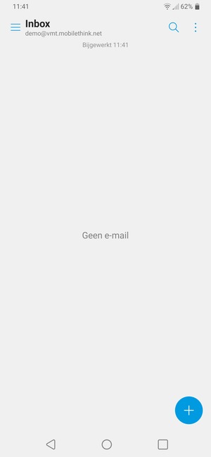 Uw account is klaar voor gebruik