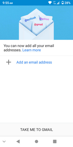 Select Add an email address
