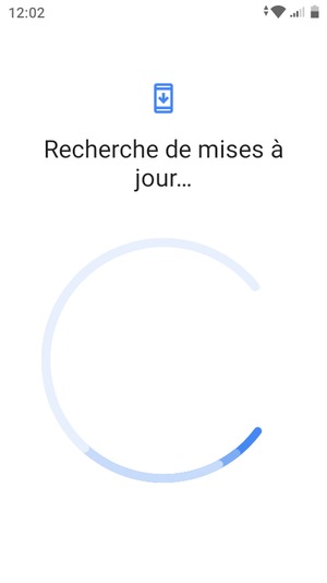 Veuillez attendre la fin de la recherche