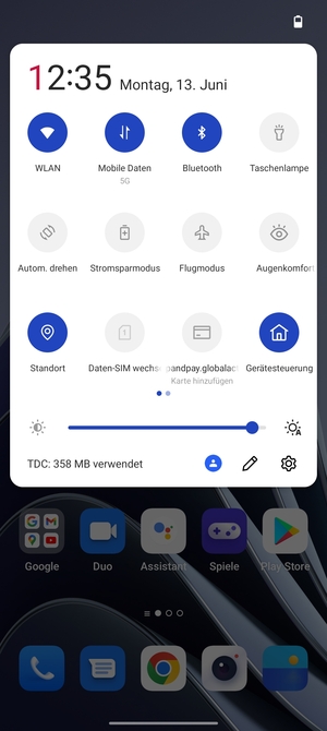 Schalten Sie WLAN und Bluetooth aus